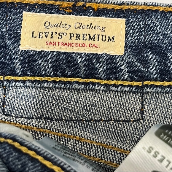 Levi’s Women’s Middy Flare Jeans Size 32 - Picture 5 of 6